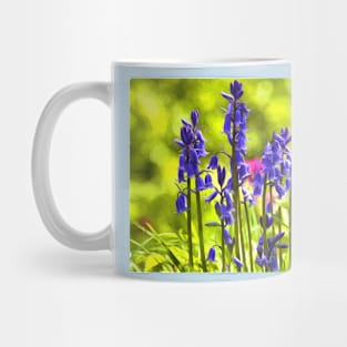 Artistic Bluebells Mug